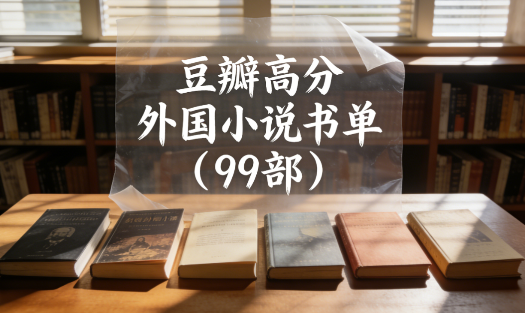 豆瓣高分外国小说书单（99部）