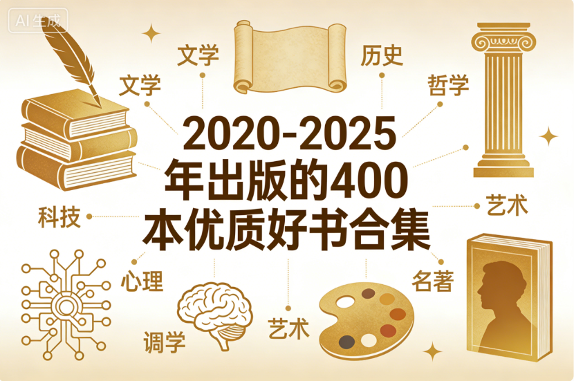 2020-2025年出版的400本优质好书合集