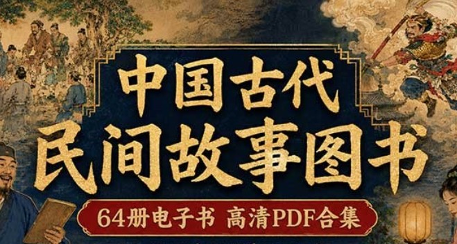 《中国古代民间故事图书》64册 《中国古代民间故事图书》64册